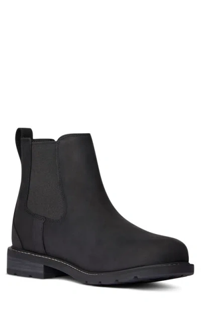 Ariat Wexford Waterproof Chelsea Boot In Black