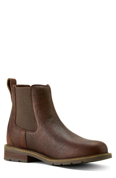 Ariat Wexford Waterproof Chelsea Boot In Brown
