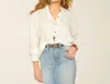 Ariat Women's Adelaide Top In White In White