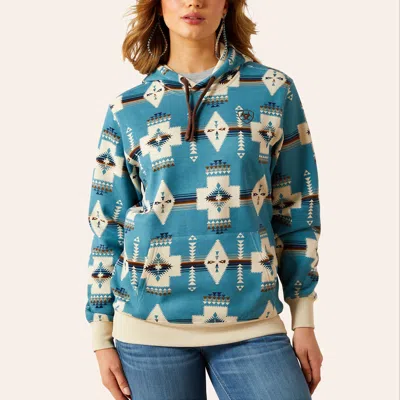 Ariat Women's Agave Aztec Print Hoodie In Multi