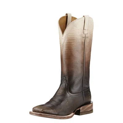 Ariat Women's Ankle Boots In Chocolate In Gold