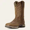 Ariat Women's Anthem Waterproof Western Boots - Medium In Distressed Brown In Brown