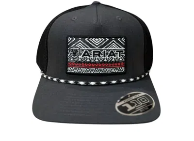 Ariat Women's Aztec Hat In Grey