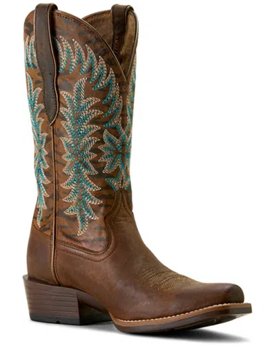 Ariat Women's Beaumont Western Boot In Sassy Brown In Multi