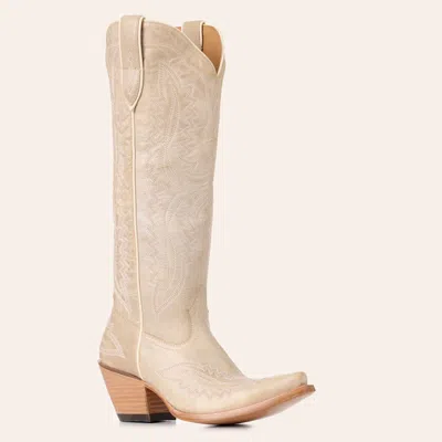 Ariat Women's Casanova Desert Bone Tall Snip Toe Cowboy Boots In Neutral