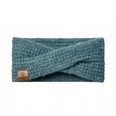 Ariat Women's Chilton Knit Headband In Slate In Blue