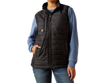 Ariat Women's Cordura Ripstop Insulated Vest In Black