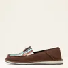 Ariat Women's Cruiser Chimayo Loafer - Medium In Chocolate Suede In Multi