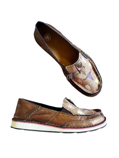 Ariat Women's Cruiser Steerhead Loafer In Bronze In Multi