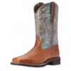 Ariat Women's Delilah Western Boots In Spiced Cider In Multi