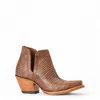 Ariat Women's Dixon Bootie In Brown Lizard Print In Multi