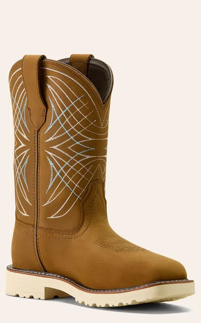 Ariat Women's Dusted Brown Activator Steel Toe Work Boots