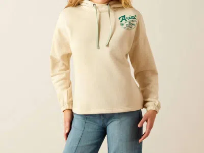 Ariat Women's Essential Hoodie In White In Neutral