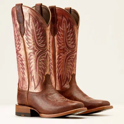 Ariat Women's Frontier Calamity Boots In Brown/desert In Multi