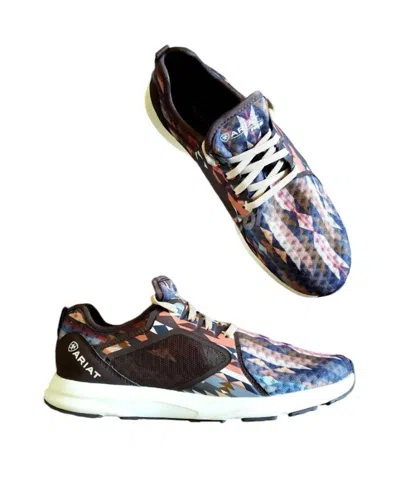 Ariat Women's Fuse Athletic Shoes In Neutral Blanket Print In Multi