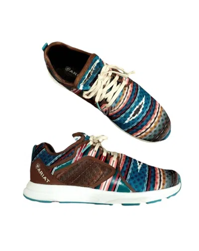 Ariat Women's Fuse Athletic Shoes In Turquoise In Blue