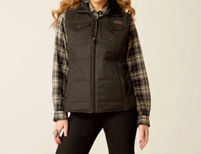 Ariat Women's Grizzly Quilted Vest In Black