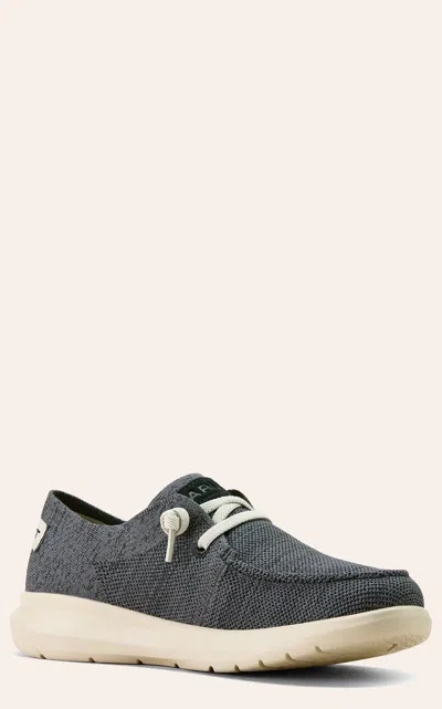 Ariat Women's Heathered Smoke Hilo Moc Toe Casual Shoes In Gray