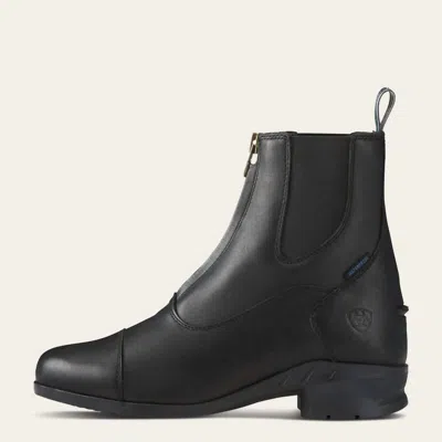 Ariat Women's Heritage Iv Zip Waterproof Paddock Boot In Black