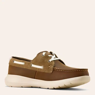 Ariat Women's Hilo Brown Bomber Moc Toe Shoes