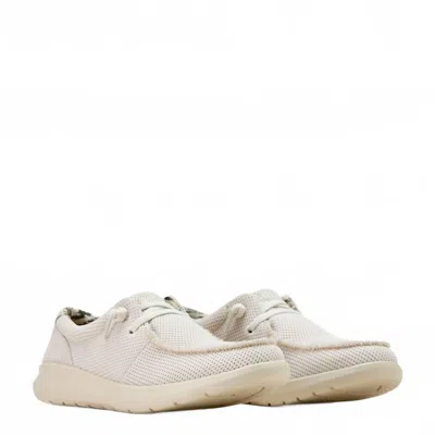 Ariat Women's Hilo Mesh Shoe In Cream In White