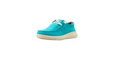 Ariat Women's Hilo Shoes In Brightest Turquoise In Multi
