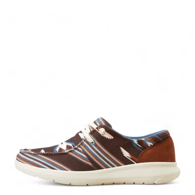 Ariat Women's Hilo Slip-on Shoe In Arroyo Chocolate In Multi
