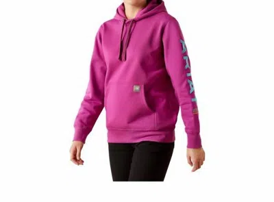 Ariat Women's Hooded Sweatshirt In Violet In Purple