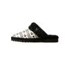 Ariat Women's Jackie Square Toe Exotic Print Buffalo Slipper In Multi