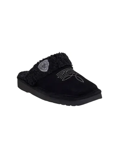 Ariat Women's Jackie Square Toe Slipper In Black