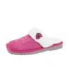 Ariat Women's Jackie Square Toe Suede Slipper In Very Berry Pink