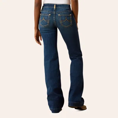 Ariat Women's Kahlani Berryessa Perfect Rise Trouser Jeans In Blue