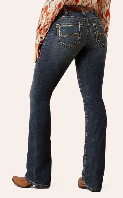 Ariat Women's Lilla Dark Wash Bootcut Jeans In Blue
