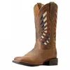Ariat Women's Longview Western Boot In Burlap In Brown