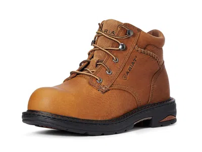 Ariat Women's Macey Composite Toe Work Boot Western Cowboy Boots Dark Peanut: 6 M In Multi