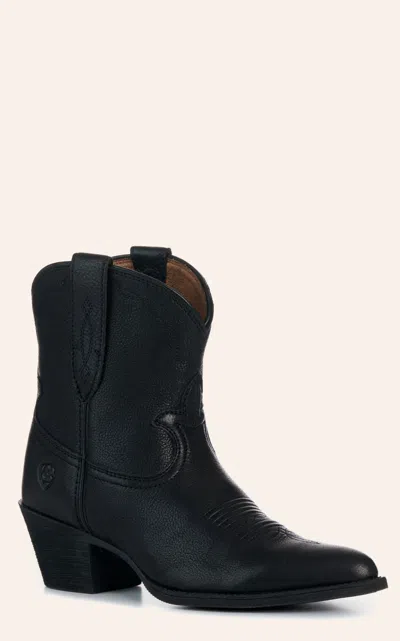 Ariat Women's Maggie Black Night J Toe Booties