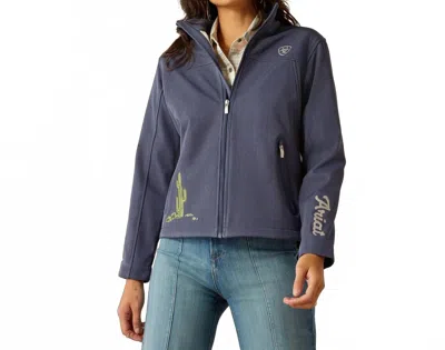 Ariat Women's New Team Heritage Chambray Jacket In Riverside In Blue