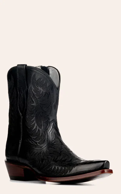 Ariat Women's Obsidian Cate Snip Toe Shorty Cowboy Boots In Black