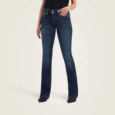 Ariat Women's Real Estella Bootcut Jean In Indigo In Multi