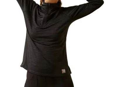 Ariat Women's Rebar Gridworks Baselayer Shirt In Black
