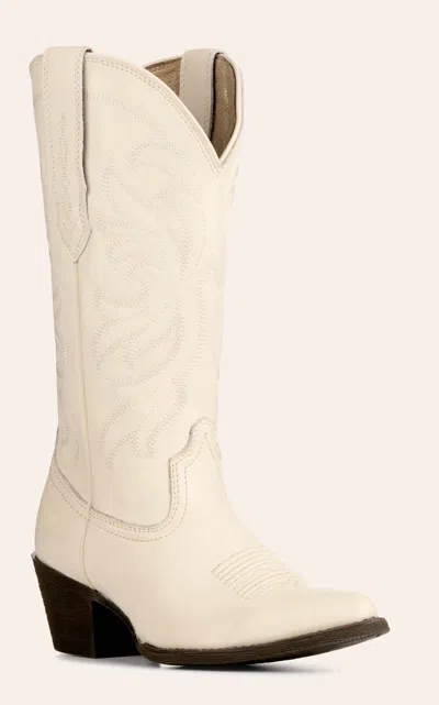 Ariat Women's Rich Cream Heritage Stretch Fit J Toe Cowboy Boots In Multi