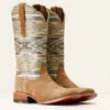 Ariat Womens Frontier Chimayo Western Boot In Dijon/multi