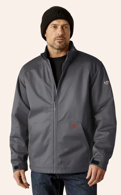 Ariat Work Men's Fr Charcoal Gray Insulated Work Jacket