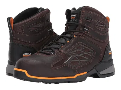 Ariat Work Rebar Flex 6 Composite Toe Men's Lace-up Boots Chocolate Brown: 12 Ee - Wide