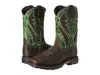Ariat Work Workhog Venttek Soft Toe Men's Work Boots Bruin Brown/grass Green: 11 D - Medium In Brown