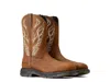 Ariat Workhog Xt Phoenix Carbon Toe Work Boots In Brown