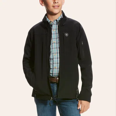 Ariat Youth Black Vernon Long Sleeve Bonded Jacket