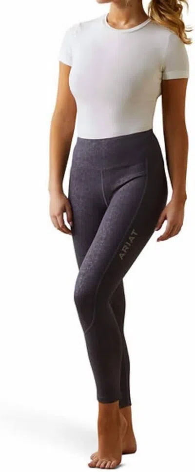 Ariat Zia Embossed Leggings In Periscope