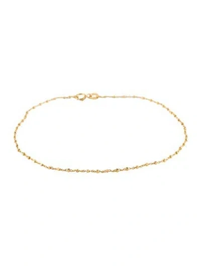 Pre-owned Ariel Gordon Jewelry 14k Stardust Anklet In Multi