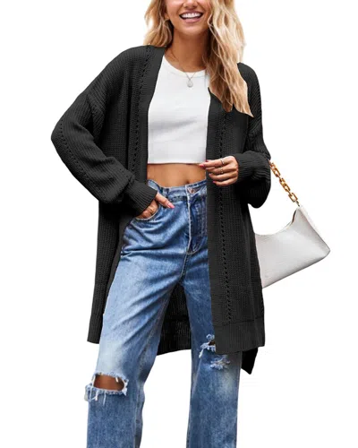 Ariel Tesoro Cardigan In Black